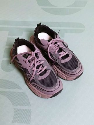 紫色老爹鞋休闲透气网鞋厚底百搭运动鞋#时尚鞋子#运动鞋