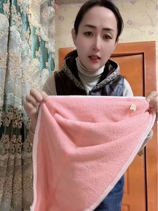 #干发帽吸水速干不伤头发 #干发帽推荐 #干发帽干得快