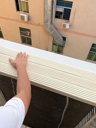 空调外机盖板挡雨罩防雨降噪室外冷气挂机防滴水隔音垫主机防护罩#空调外机防雨罩 #空调防雨罩