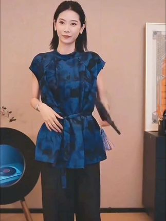 #红云纱复古气质衬衫上衣#夏季新款#高品质女装