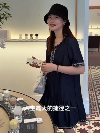 #孕妇装夏套装 #穿搭分享每一天 #孕期穿搭