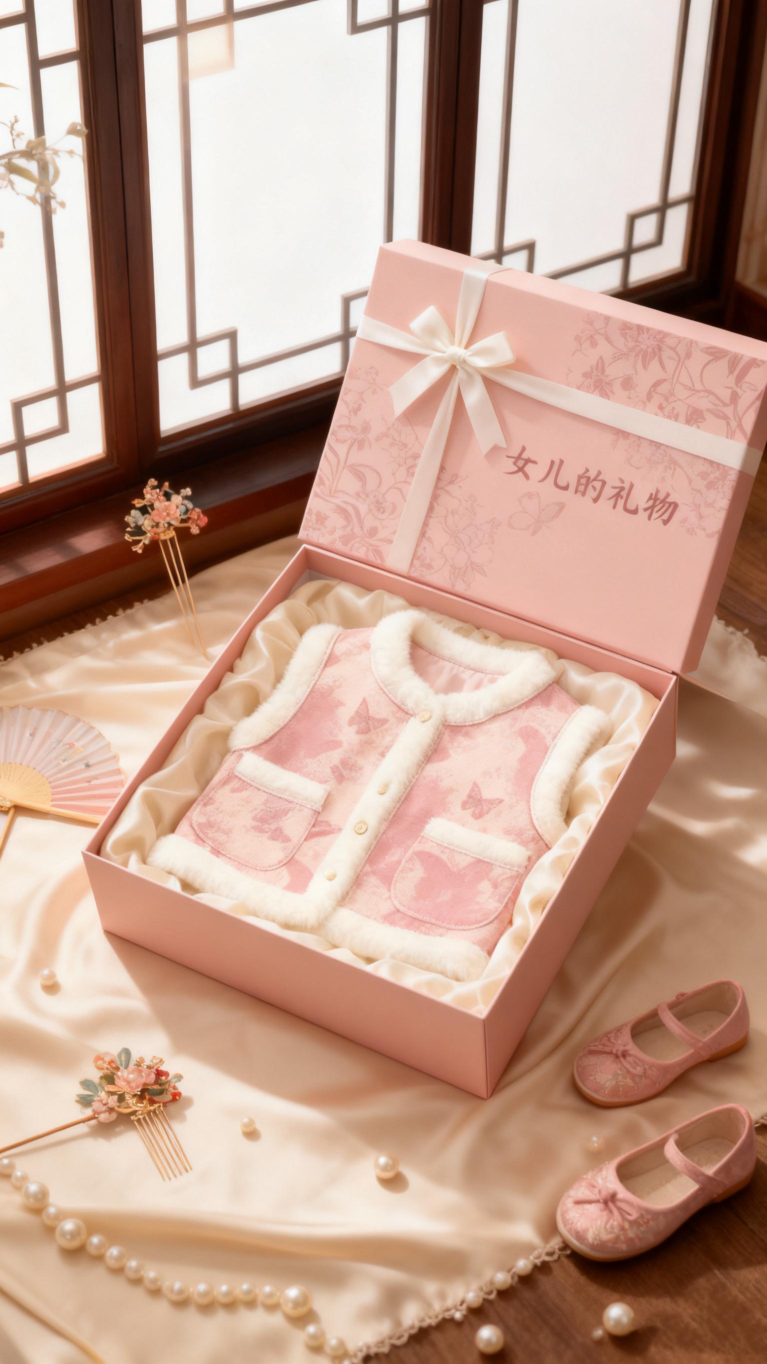 女童国风马甲。#女童马甲 #国风古韵 #马甲 #马甲背心 #背心