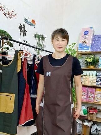 #谁穿谁好看#新款围裙#防水防油污围裙#坎肩围裙#原创视频