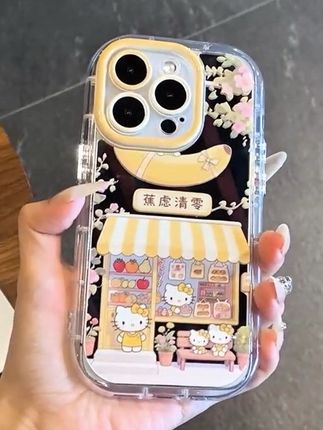 焦虑清零KT猫适用iphone16手机壳可爱华为mate70小清新小米15OPPO#手机壳