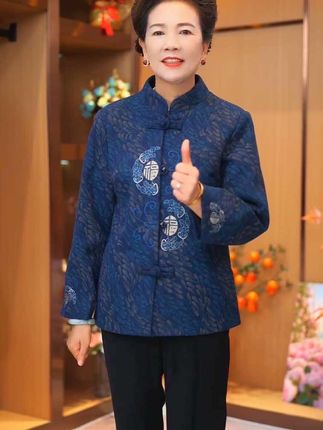 #中老年妈妈装穿搭 #老太太穿搭 #减龄穿搭 #奶奶装 #唐装