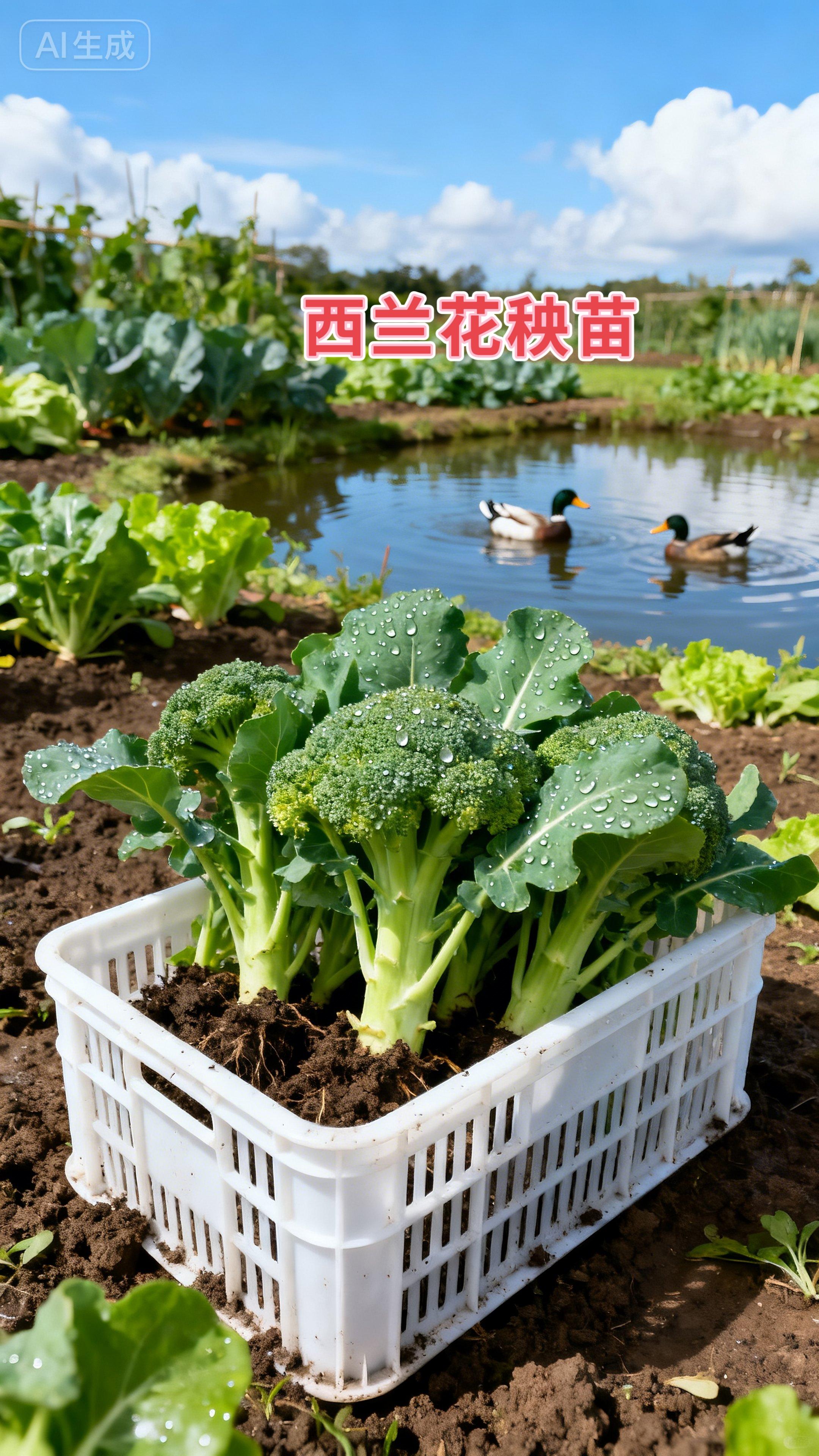 西兰花秧苗。家庭种植优选:西兰花秧苗,鲜嫩从根开始 西兰花秧苗,是家庭菜园和阳台种植的好选择。幼苗长势稳健,叶片翠绿有活力,适应力强,南北方都能种。 它管理简单,喜温和光照,日常浇水保持土壤湿润即可。培育一段时间,就能收获紧实饱满的花球,鲜嫩多汁,富含营养,清炒、凉拌都美味。从幼苗到餐桌,体验种植乐趣,收获健康食材。 #西兰花秧苗 #家庭种植 #阳台种菜 #健康食材 #易种蔬菜
