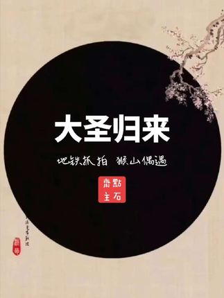 #大圣归来 #这是西游记中的哪一集 这回终于知道沙僧挑着的箱子里是什么了#地铁抓拍 #猴山 偶遇#六小龄童 (素材源于网络)