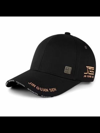 金冠森黑色旗舰系列棒球帽休闲透气四季必备时尚钓鱼百搭韩版潮流#棒球帽 #休闲棒球帽 #帽子 #鸭舌帽 #帽子推荐