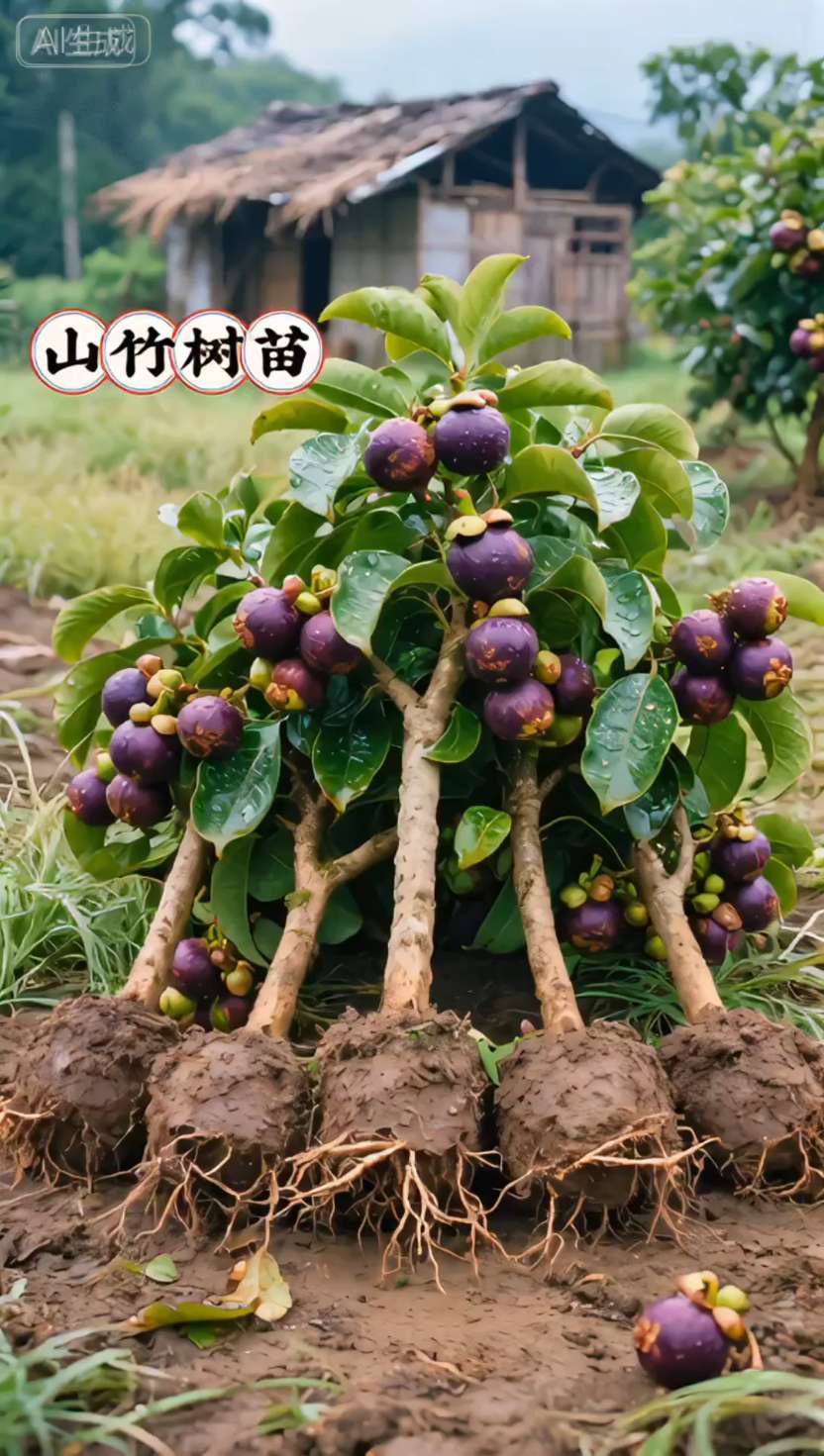 山竹树苗。#山竹树苗 #果树种植 #果树苗 #嫁接苗 #三农