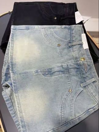 美式浅色复古辣妹牛仔半身裙女夏季新款高腰显瘦a字包臀裙裤短裙#百搭#气质#新款#高级#半身裙