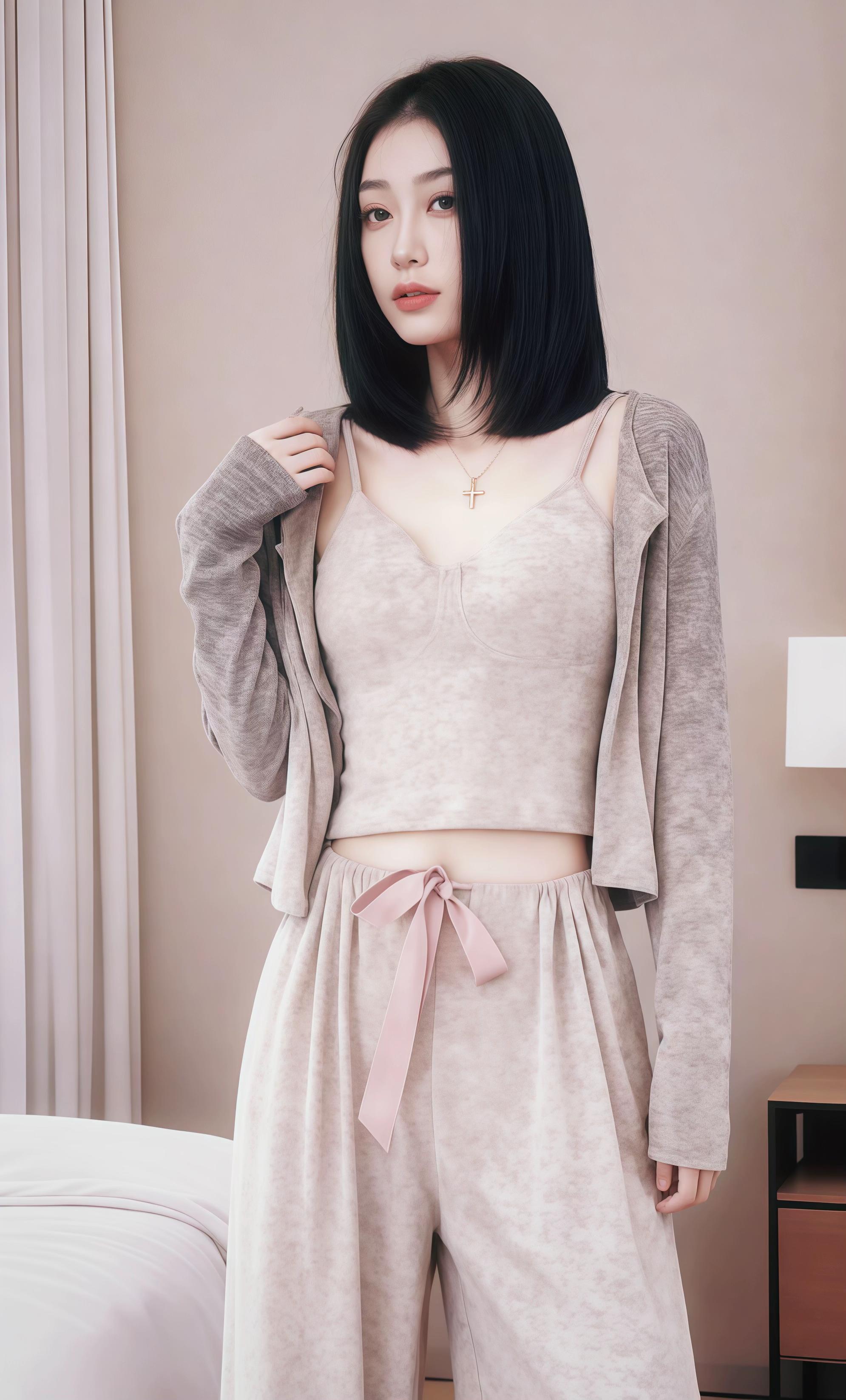 #睡衣家居服 #睡衣外穿 #慵懒感穿搭 #舒适睡衣 #温柔系穿搭