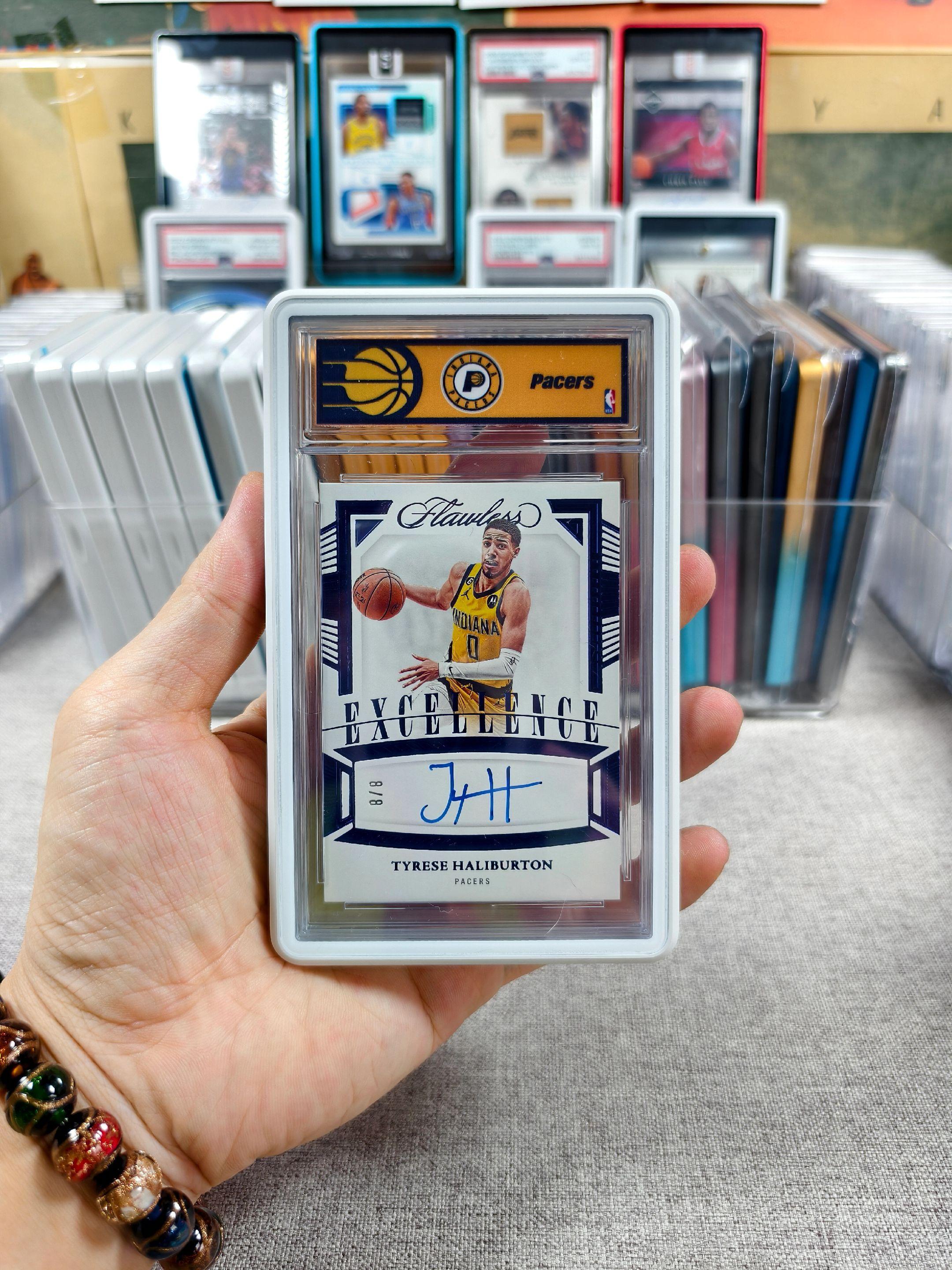 哈里伯顿受伤了还有忠实粉丝吗?#哈里伯顿#nba#篮球#拆卡#psa评级