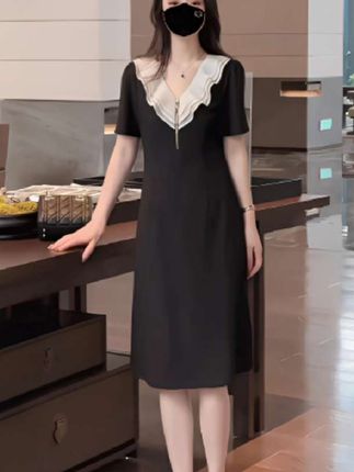 简约时尚百搭连衣裙女2025夏季新款宽松连衣裙女款爆款2025新款#时尚潮流连衣裙#洋气上档次 #美丽大方#修身显瘦