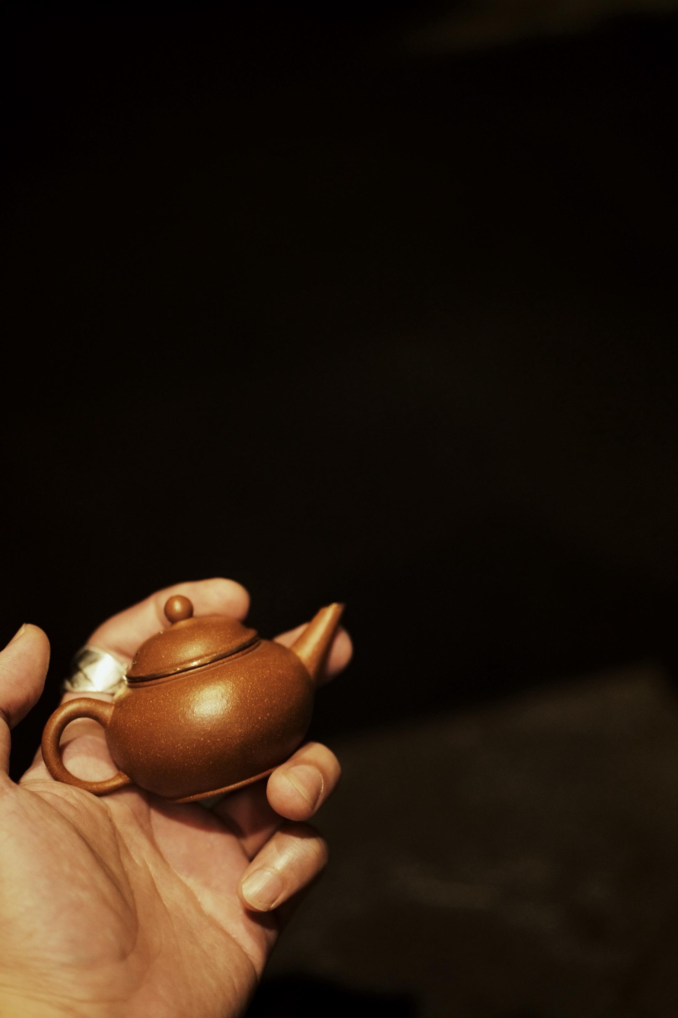 65cc自养降坡泥水平壶。岁月的痕迹、包浆就是好看、油亮、 #水平壶#传统紫砂壶#养壶的乐趣 #降坡泥紫砂壶 #喝好茶品百味人生