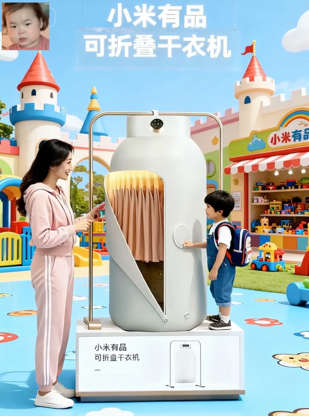 #科技改变生活 #智能家居 #烘衣机 #干衣机 #便携烘干