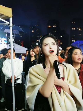 阿朱唱的好听#山歌