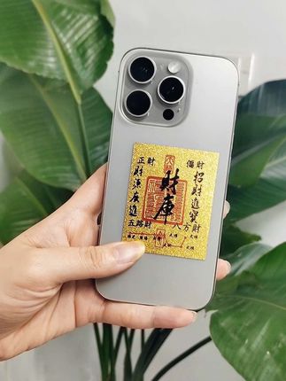 拥有它将是你幸运的时刻#实拍 #好运气 #手机贴纸 #手机壳