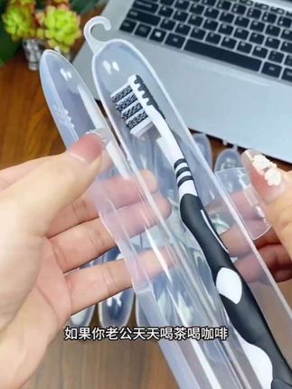 新款中硬毛螺旋牙刷宽头高档男士去烟啧舒爽强效清洁橄榄家庭装#好物推荐 #牙刷 #牙刷推荐 #去渍 #男士牙刷