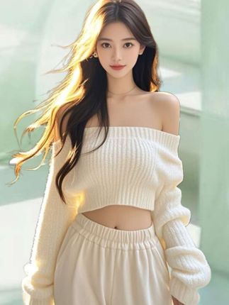 短款毛衣#辣妹穿搭 #好身材好气质 #时尚气质穿搭 #辣妹风穿搭