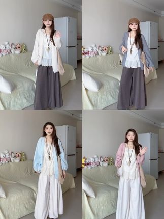 #一周通勤穿搭 #温柔风穿搭 #韩系穿搭 #慵懒风穿搭 #秋冬穿搭