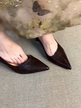 #好物推荐🔥 #穿出高级感 #单鞋 #软底小单鞋 #尖头高跟鞋 非常好看