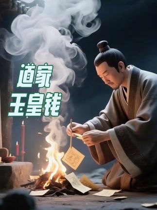 烧纸的门道,90%的人都弄错了#崂山道家 #崂山太清 #崂山道士 #玉皇钱 #道家文化