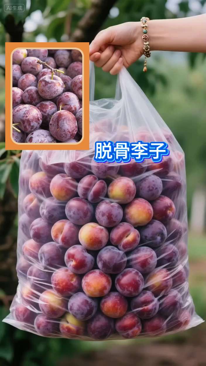 脱骨李子。#各省丰收战队申请出战 #李子 #应季水果 #优质农产品 #新鲜采摘