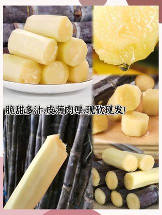 日子觉得苦的时候来一根甘蔗,渣是渣了点,但是甘甜清润#美食 #美食教程 #甘蔗 #广西黑皮甘蔗 #水果神仙吃法
