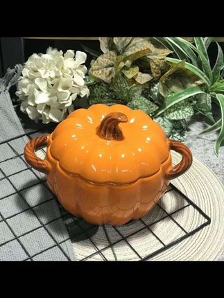 出口陶瓷简约大汤锅家用储物罐零食南瓜16升猪油罐不可明火现代风#家家户户#好物分享#好东西一起分享给大家 #好物推荐🔥