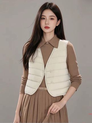 #秋冬穿搭 #百搭 #羽绒马甲背心