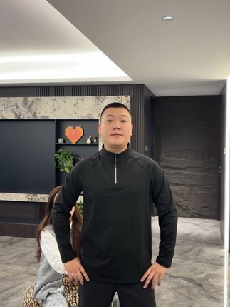 立领拉链打底衫抓绒款 秋冬都可以穿 高矮胖瘦穿都好看!