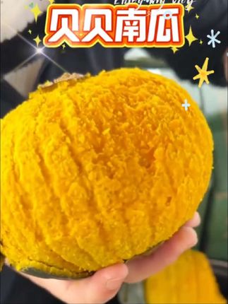 跟板栗口感一样的南瓜你们吃过吗?家里有小孩孕妇的可以试试这个南瓜,可以辅食,直接吃,做美食都很可以,软糯香甜,上锅蒸熟连皮一起吃,每次买一箱都不够吃#优质农产品 #贝贝南瓜#南瓜