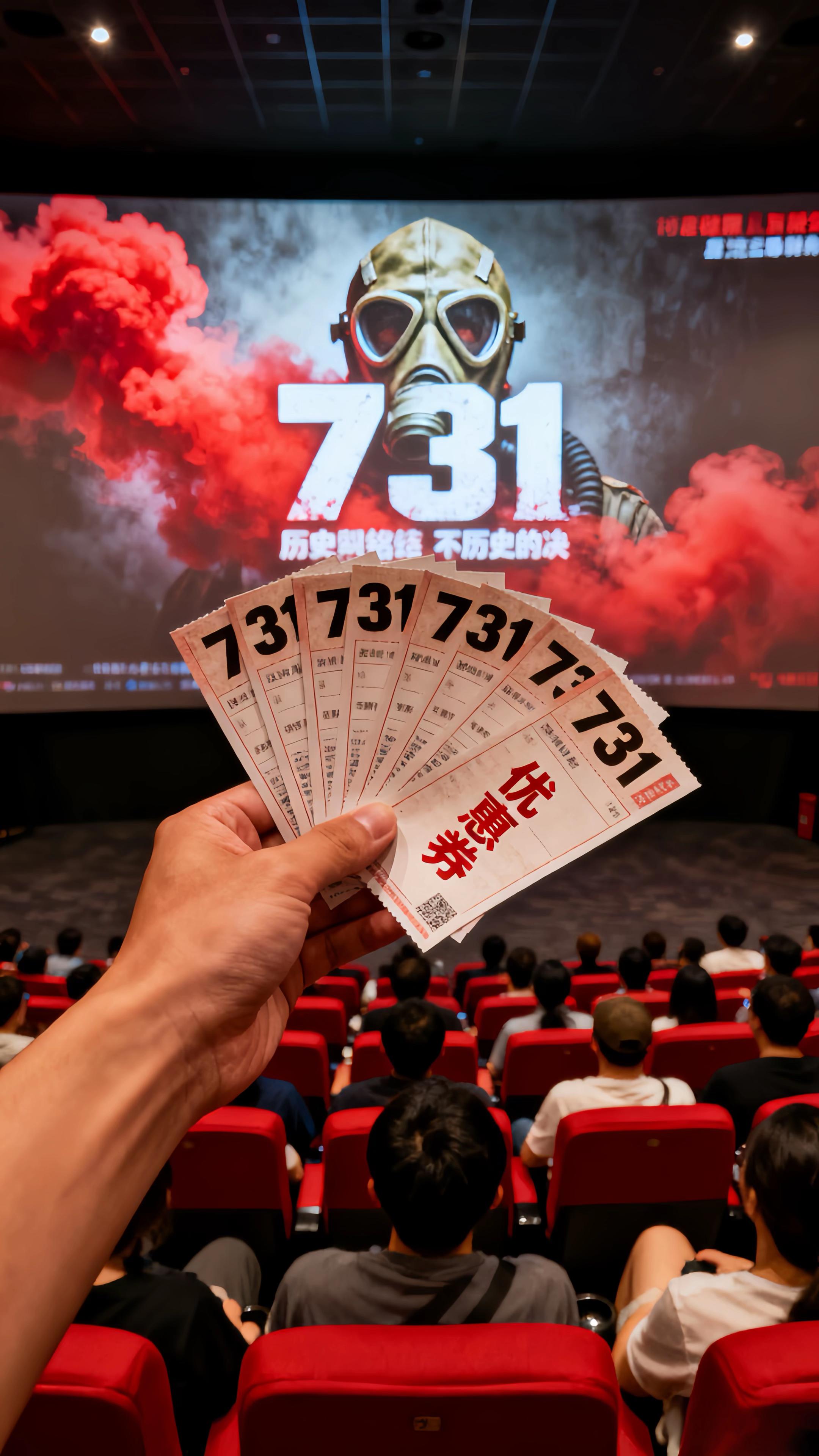 #731优惠券 #731上映 #铭记历史 #世界和平 #电影