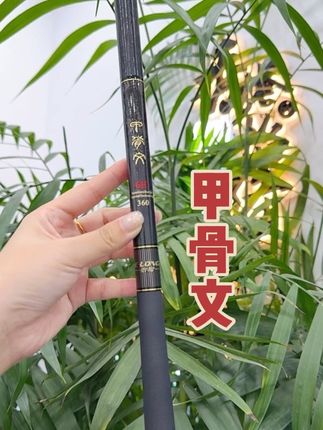 #怡隆甲骨文鱼竿