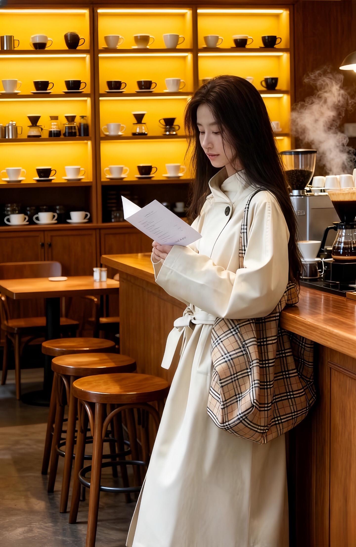 #高级感穿搭 #温柔穿搭 #优雅气质 #风衣穿搭 #轻复古