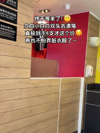 终于等来了!立白小白白双头去渍笔,直接到手4支才这个价,再也不怕弄脏衣服了~#立白小白白双头去渍笔 #去渍笔 #超便宜超划算 #污渍轻松去除 #开学必备