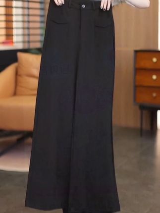 【两个长度】西装裤长裤直筒裤 秋冬高腰垂感宽松阔腿裤休闲裤#强烈推荐 #显高显瘦显腿长 #气质穿搭 #显瘦穿搭 #简约大气