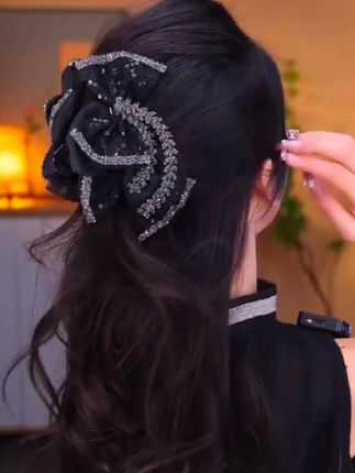 #头饰发饰 #抓夹 #抓夹用法 #简单好看发型