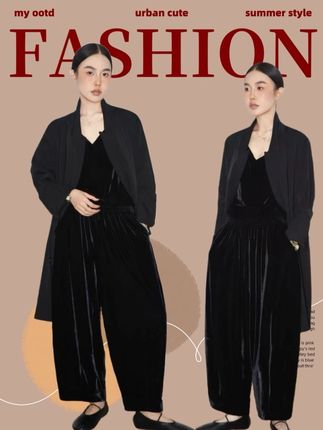 百搭丝绒裤 时尚潮款裤子上身洋气又百搭超好看的#女装 #谁穿谁好看 #显瘦穿搭 #裤子