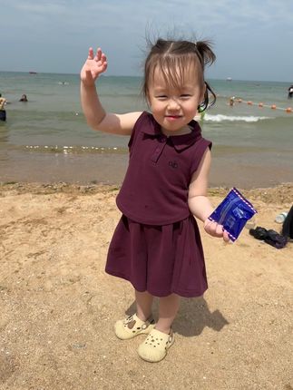 #骗你生女儿 #女宝穿搭 #女童套装