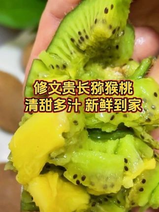正宗#修文猕猴桃 贵州高山猕猴桃,皮薄肉大汁水超多#大人孩子都爱吃 #猕猴桃#应季水果#优质农产品