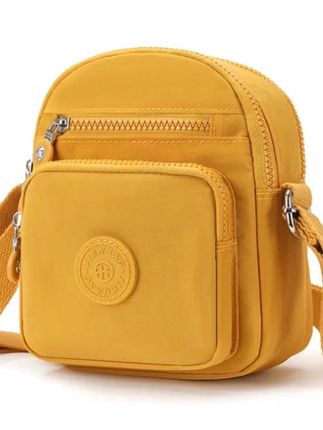 #包包推荐 #双肩背包 #百搭包包 #背包 新款多层斜挎包2025爆款休闲百搭手机布简约轻便防水单肩包