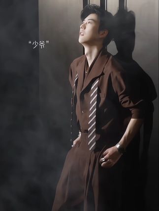 秋季新品#男生穿搭 #霸总氛围感 #衬衫套装#休闲裤 #ootd穿搭