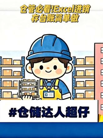 Excel进销存制作干货|仓管管人必学小技巧 做仓管还不会自己做进销存表格?今天分享超简单的Excel进销存台账制作小技巧,新手也能快速上手,搞定库房管理不头疼👉点赞收藏吧
#仓管 #Excel台账 #库房管理 #叉车工 #仓储干货