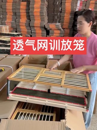 #鸽子训放笼 #透气网训放笼 #鸽子放飞笼 #鸽子笼 #训放笼