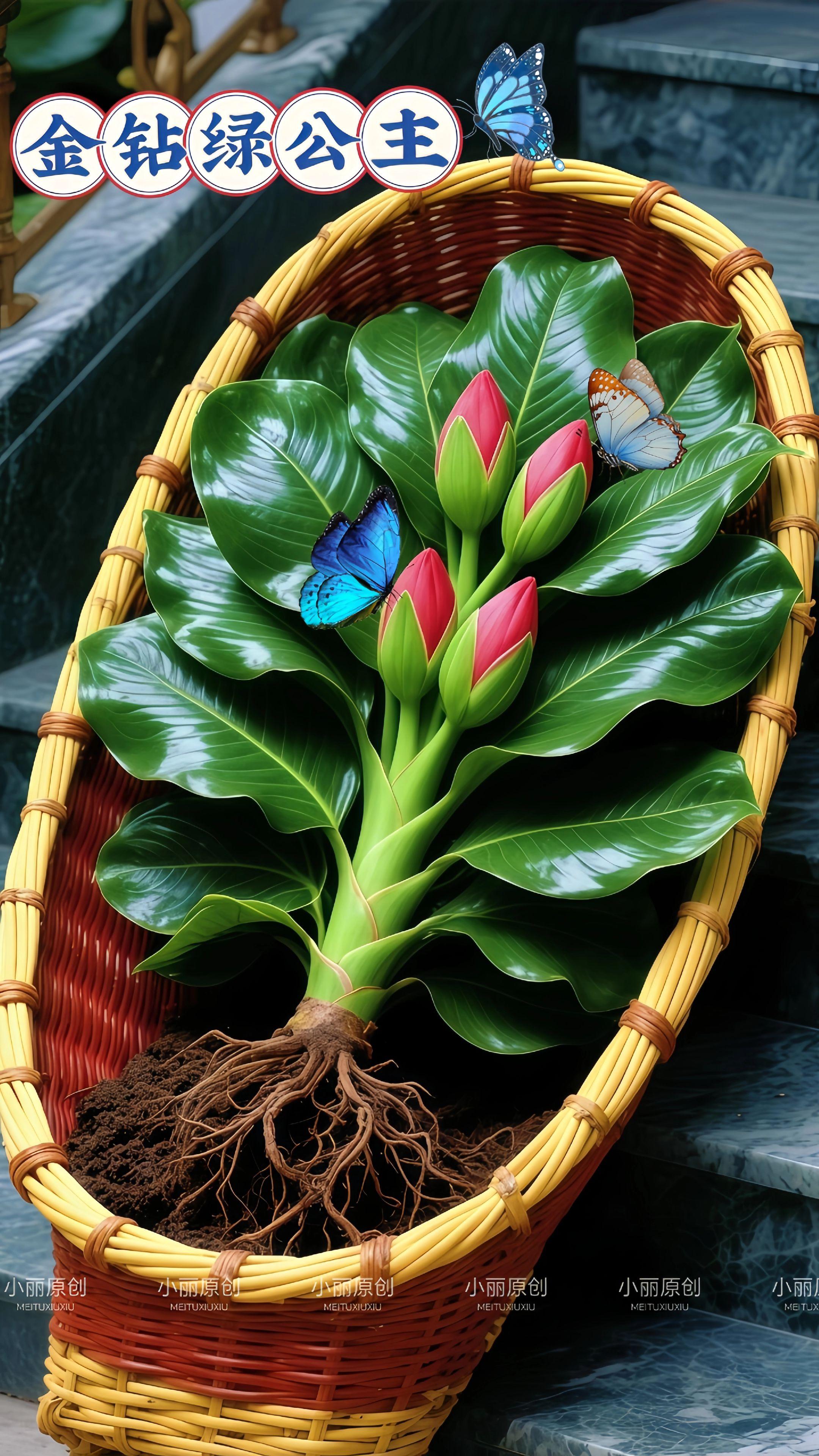 《清瓶植趣:水培金钻的治愈日常》透明玻璃瓶里,根须如凝脂珊瑚般自在舒展。光影漫过水面时,便漾起细碎的灵动,那些若有若无的颤动,像与清水的私语,轻得只有空气能听见。 不必与泥土相缠,一汪澄澈已足够养得叶片翠色流溢——阔大的叶瓣舒展如铺开的绿天鹅绒,默不作声地滤尽室中浊气。吐纳间,满室便浸了草木的清甜,是看得见的呼吸,也是摸得着的清新。 桌角或窗台那抹绿,是钢筋水泥里藏着的自然呼吸。不必奔赴山野,抬眼便撞进草木的温柔里。寻常日子因此多了份浅浅的生机与暖意,仿佛连窗外的风,都带着点被浸润过的软。 #金钻绿公主 #家居绿植 #水培植物 #净化空气 #四季常绿