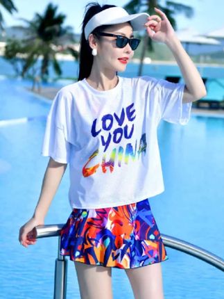 夏天穿什么#分体三件套泳衣#夏季新款#泳衣#谁穿谁好看