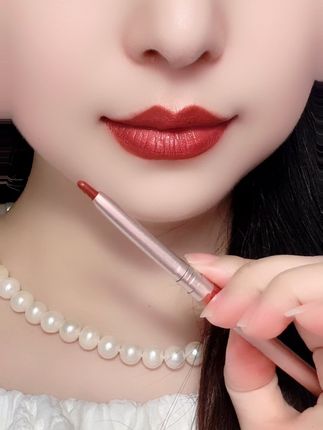 枫叶红#唇线笔推荐 #唇妆教程 #美妆