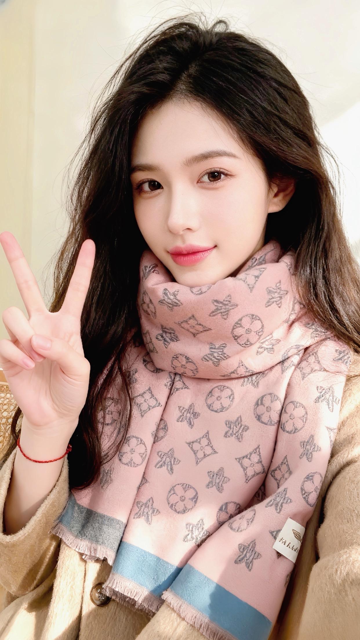 #法莱阿玛尼围巾 #比冬天先来的是暖气流光 #美美大衣才是冬天主场 #ootd穿搭#围巾