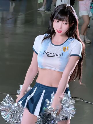好久没看胜利之舞了#雯粥粥 #啦啦队美女